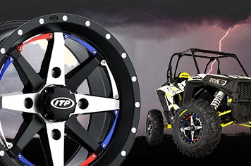 ITP Cyclone customizable wheel